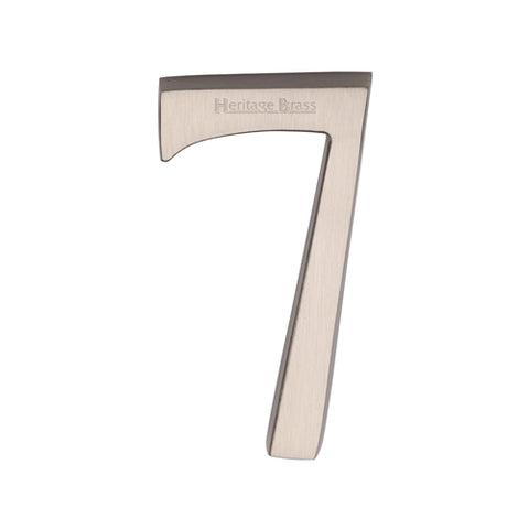 76mm Traditional Pin Fix Door Numeral