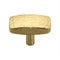 Rectangular Hammered Cabinet Knob