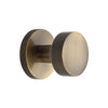 Knightsbridge Knurled Mortice Knob on Knurled Concealed Fix Rose