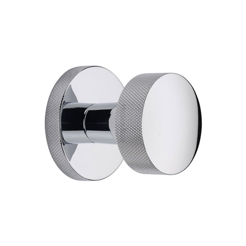 Knightsbridge Knurled Mortice Knob on Knurled Concealed Fix Rose