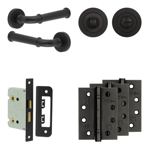 Classic Lever Handle Bathroom Door Pack