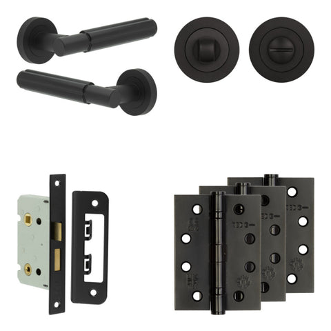Bloom Lever Handle Bathroom Door Pack