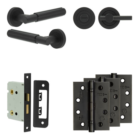 Bloom Lever Handle Bathroom Door Pack