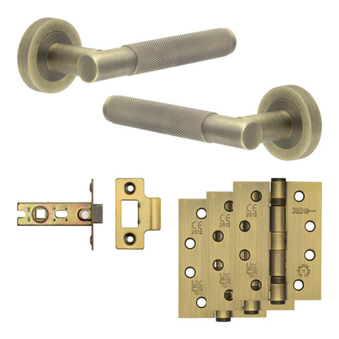 Bari Lever Handle Latch Door Pack