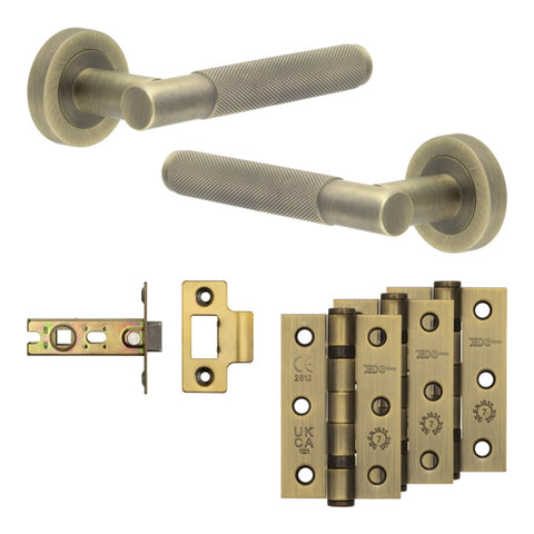 Bari Lever Handle Latch Door Pack