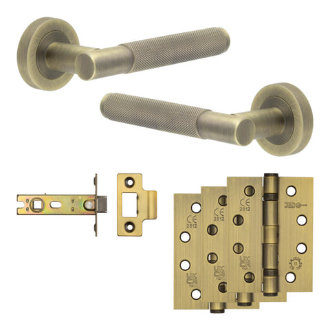 Bari Lever Handle Latch Door Pack