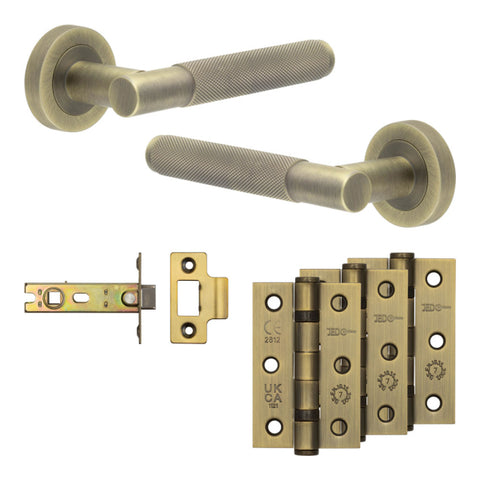 Bari Lever Handle Latch Door Pack