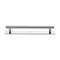 Knurled Cabinet Pull Handle with Plate