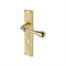 Roma Lever Handle on Reeded Backplate