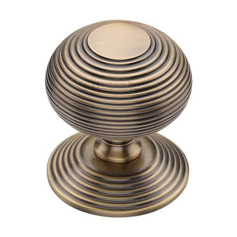 Reeded Centre Door Knob