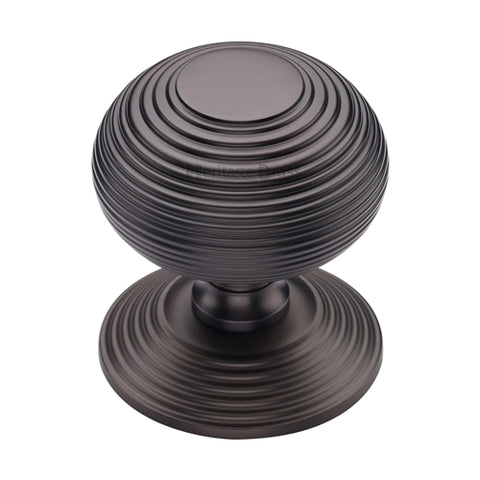 Reeded Centre Door Knob
