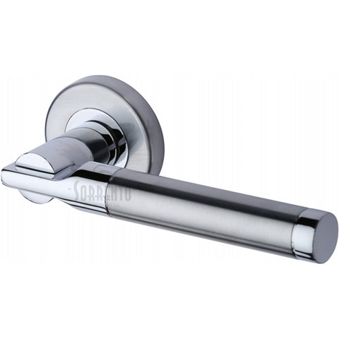 Salo Lever Handle on Round Rose