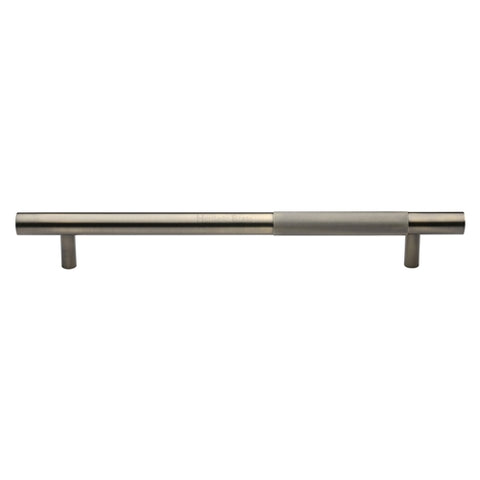Partial Knurled T Bar Pull Handle