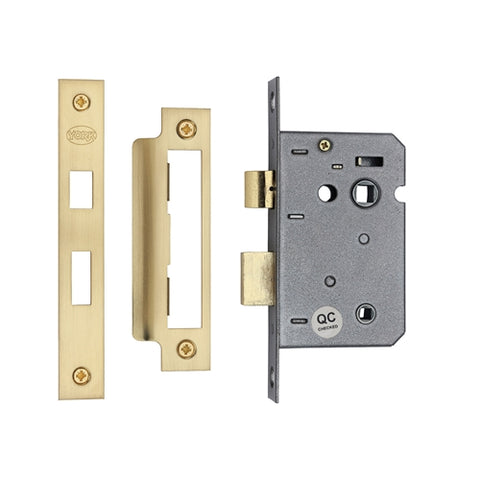 York Mortice Bathroom Lock for Lever Handles