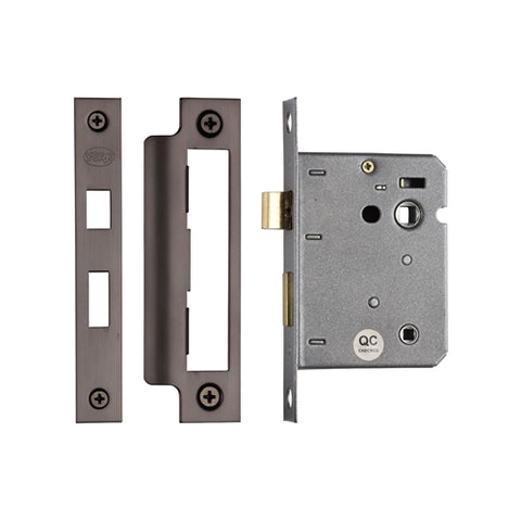 York Mortice Bathroom Lock for Lever Handles