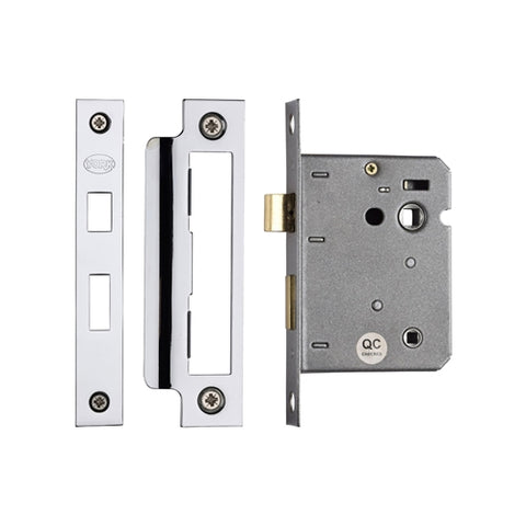 York Mortice Bathroom Lock for Lever Handles