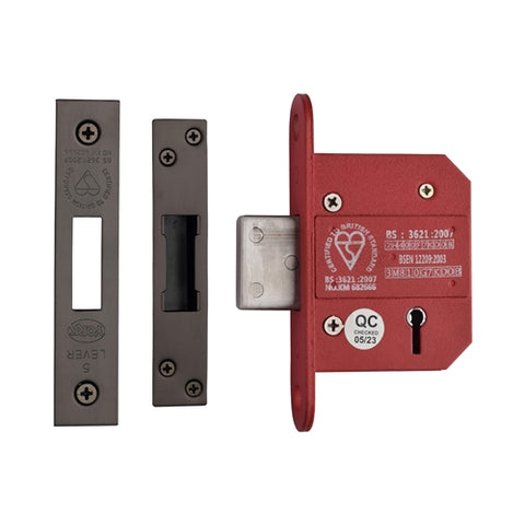 York British Standard 5 Lever Deadlock