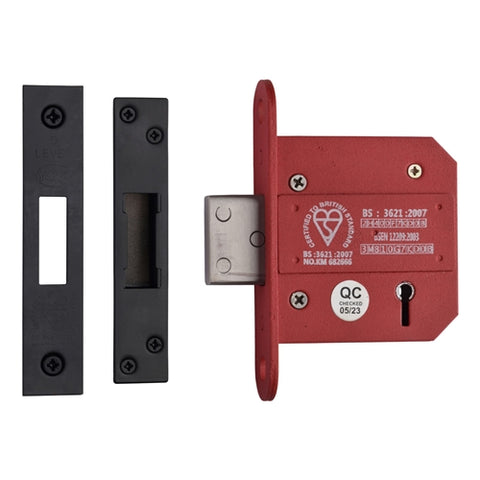 York British Standard 5 Lever Deadlock