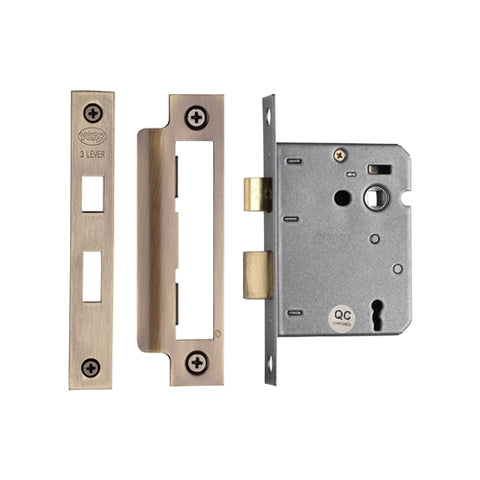 York 3 Lever Sashlock for Lever Handles