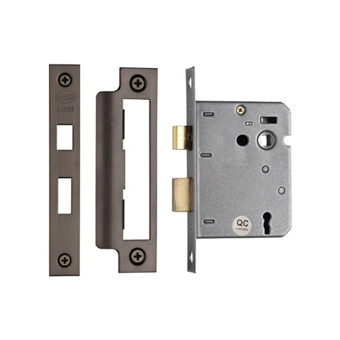 York 3 Lever Sashlock for Lever Handles