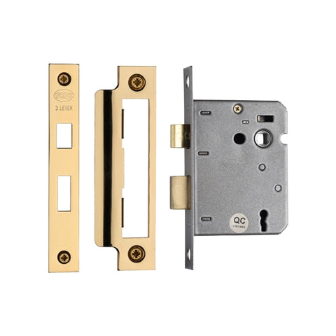 York 3 Lever Sashlock for Lever Handles