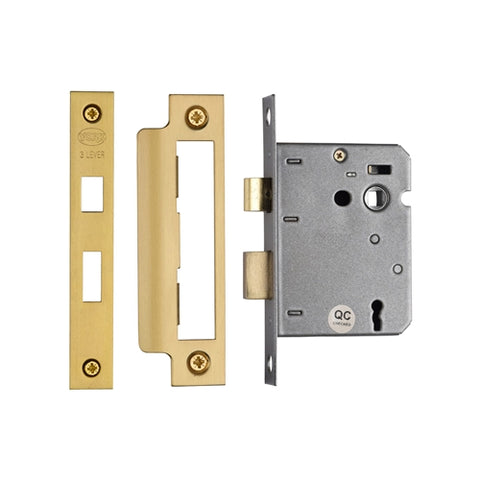 York 3 Lever Sashlock for Lever Handles