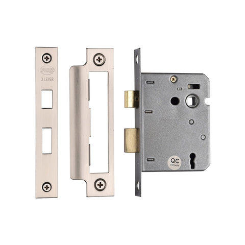 York 3 Lever Sashlock for Lever Handles