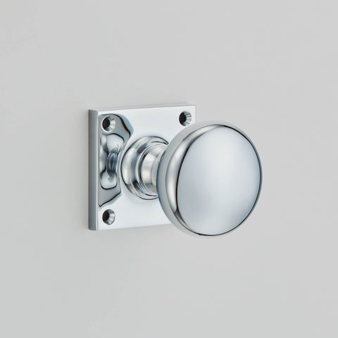 Croft Cushion Mortice Knob Furniture on Square Rose