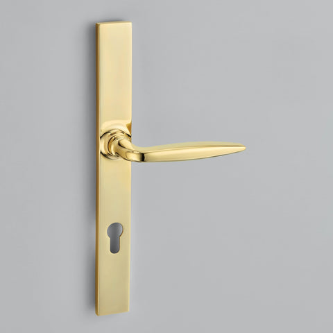 Croft Maine Multipoint Lever Handle on 305mm x 35mm Classic Backplate