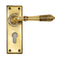 Reeded Lever on Plate