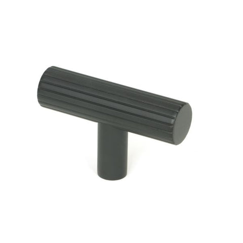 From the Anvil Judd Lined T-Bar Cabinet Knob