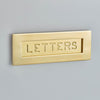 Croft Engraved Letter Plate