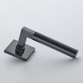 Croft Gropius Lever Handle on 50x50mm Square Covered Rose