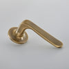 Croft Garde Lever Handle on Covered Rose