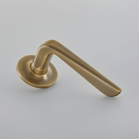 Croft Celeste Lever Handle on Covered Rose