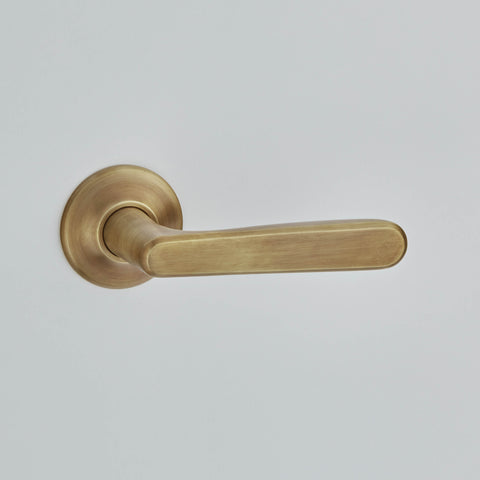 Croft Velo Lever Handle on Covered Rose