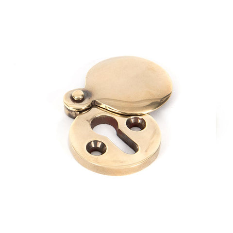 Round Covered Keyhole Escutcheon