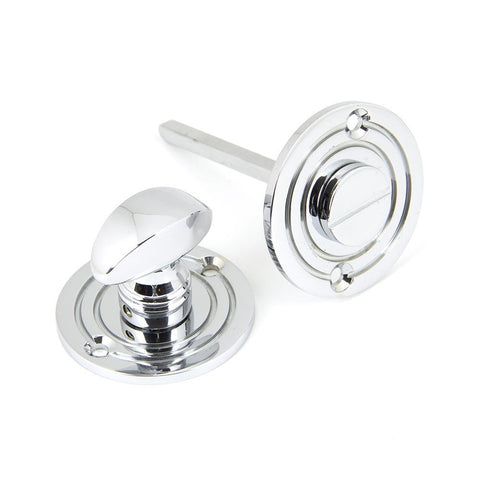 Round Bathroom Thumbturn & Release