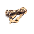 Reeded Beehive Covered Keyhole Escutcheon