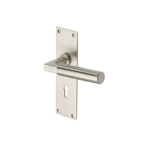 Bauhaus Lever Handle on Low Profile Backplate