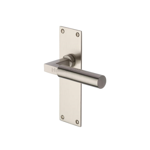 Bauhaus Lever Handle on Low Profile Backplate