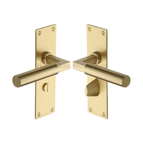 Bauhaus Lever Handle on Low Profile Backplate