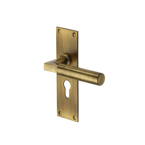 Bauhaus Lever Handle on Low Profile Backplate