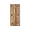 BH.05.01 Large traditional brass butt hinge suitable for doors up to 20mm thick