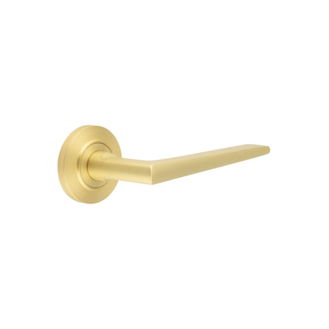 Mayfair Lever Handle on Rose