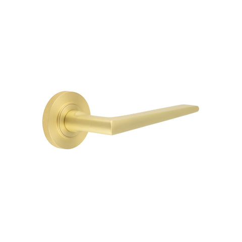 Mayfair Lever Handle on Rose