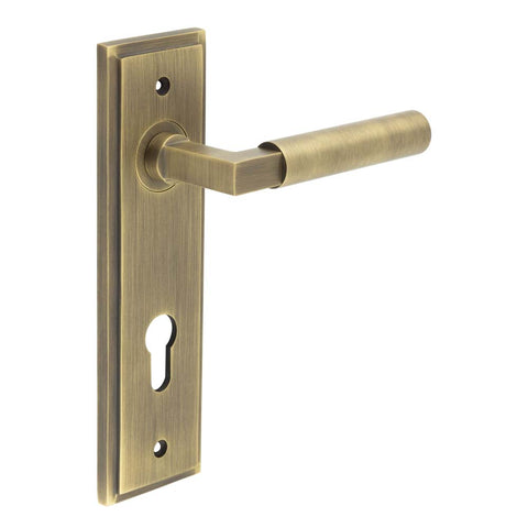 Westminster Lever Handle on Backplate