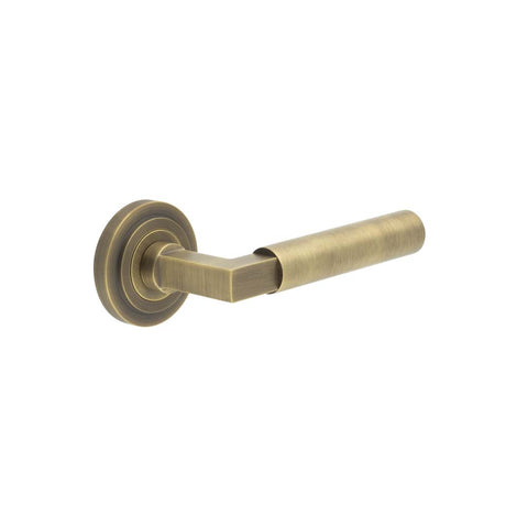 Westminster Lever Handle on Rose