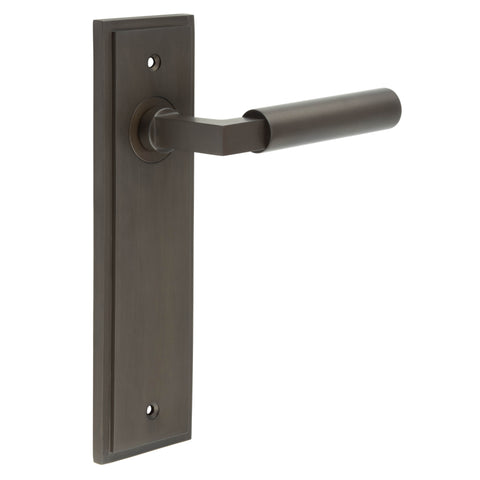 Westminster Lever Handle on Backplate