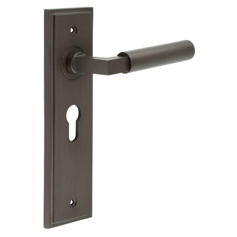 Westminster Lever Handle on Backplate